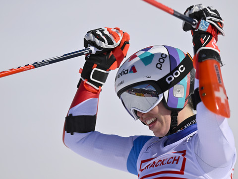 Michelle Gisin avec une chance de monter sur le podium