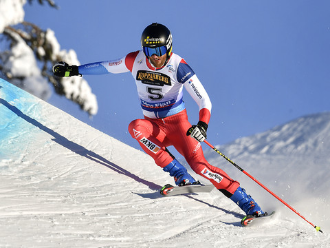 Alex Fiva seul Suisse sur le podium à Reiteralm