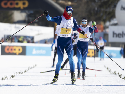 Furger domine Cologna au sprint au Marathon de l'Engadine