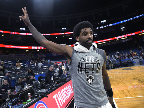60 points aussi pour Kyrie Irving