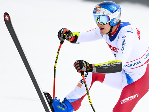 Super-G de Courchevel: Odermatt et Caviezel derrière Kriechmayr