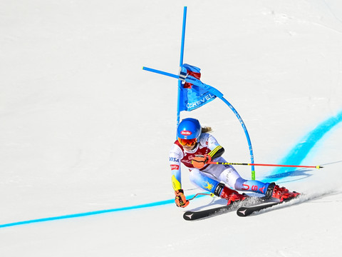 Géant de Méribel: Shiffrin remporte la 1re manche, Gut-Behrami 5e