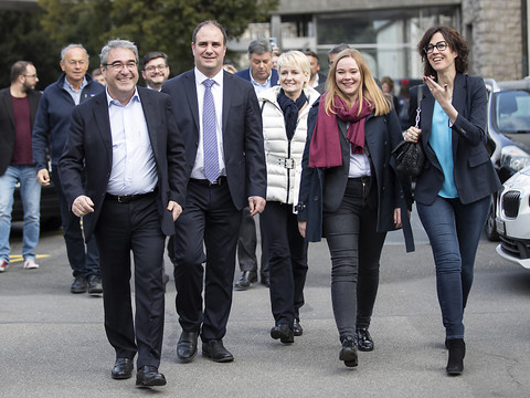 Conseil d'Etat vaudois: droite et gauche repartent avec les mêmes