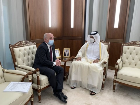 Ueli Maurer discute livraison de gaz avec le Qatar