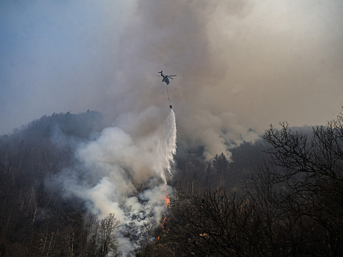 Deux maisons de vacances détruites par le feu aux Centovalli