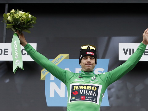 Van Aert positif au covid et forfait