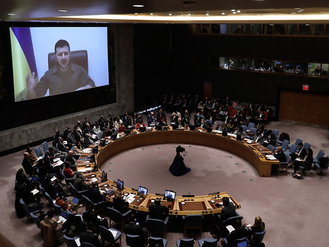 Zelensky appelle l'ONU à agir face aux 