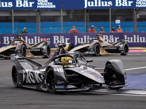 Victoire de Mitch Evans, Edoardo Mortara garde la tête du général