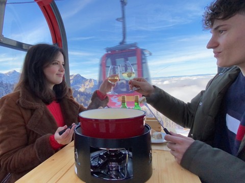 Solution pour pouvoir à nouveau déguster une fondue en télécabine