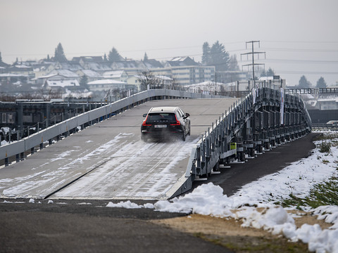 Pont mobile de chantier 