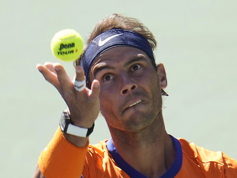 Nadal de retour à l'entraînement, un mois après sa blessure