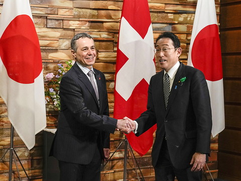 Ignazio Cassis s'entretient de la sécurité mondiale au Japon