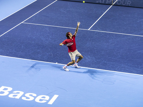 Roger Federer  tête d'affiche des Swiss Indoors 2022