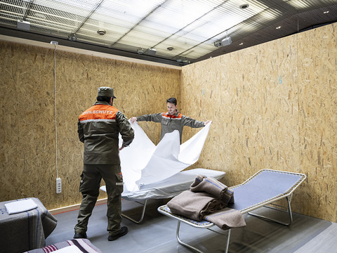 Confédération et cantons disposent de suffisamment de lits pour les réfugiés d'Ukraine