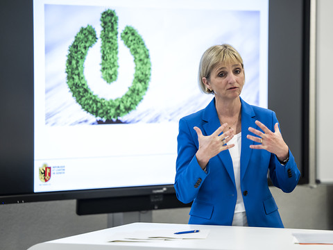 Fabienne Fischer dresse le bilan de sa 1ère année gouvernementale