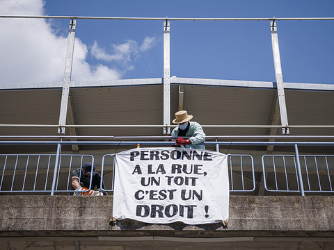 La ville ordonne l'évacuation du campement sauvage à Beaulieu
