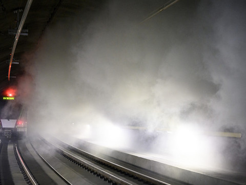 Exercice de sécurité réussi dans le tunnel ferroviaire du LEB