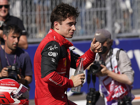 Charles Leclerc en pole position du Grand Prix de Miami