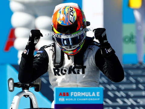 Formule E: succès de Mortara à Berlin