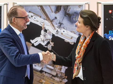 Création d'un centre de compétence de l'ESA au PSI à VIlligen (AG)