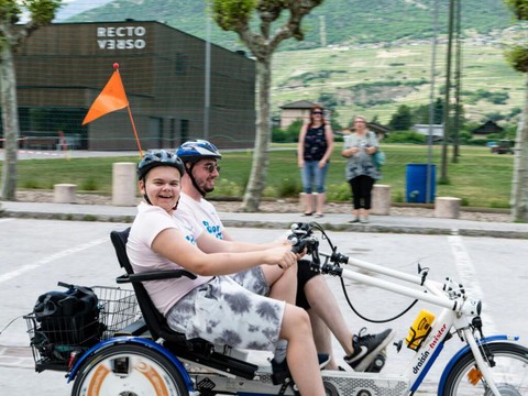 Valais: Triathlon mêlant élèves valides et en situation de handicap