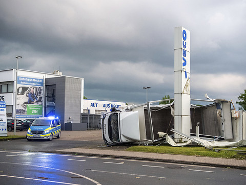 Une tornade fait près de 40 blessés en Allemagne
