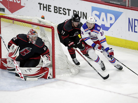 Les Hurricanes mènent 2-0 face aux Rangers