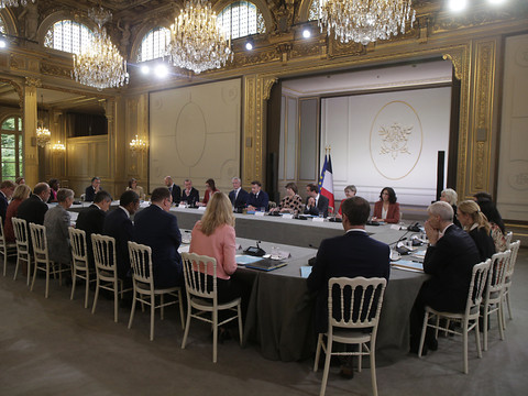 Macron donne sa feuille de route au gouvernement Borne