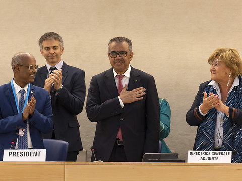 Tedros Adhanom Ghebreyesus reconduit à la tête de l'OMS