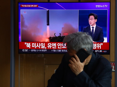 La Corée du Nord tire un missile intercontinental présumé