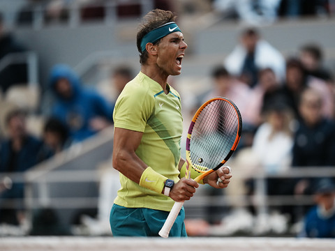 Rafal Nadal victorieux d'un magnifique combat