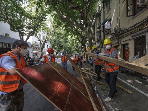 Shanghaï reprend vie, après deux mois de confinement dû au Covid-19