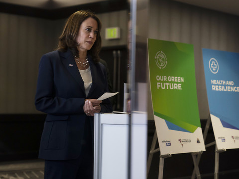 Kamala Harris annonce des financements privés pour réduire les migrations