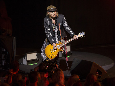 Johnny Depp en concert le 15 juillet au Montreux Jazz