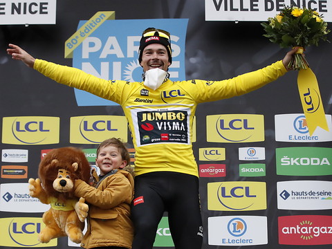 Primoz Roglic au pouvoir après la 7e étape