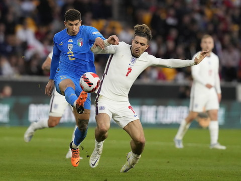 L'Angleterre tenue en échec par l'Italie