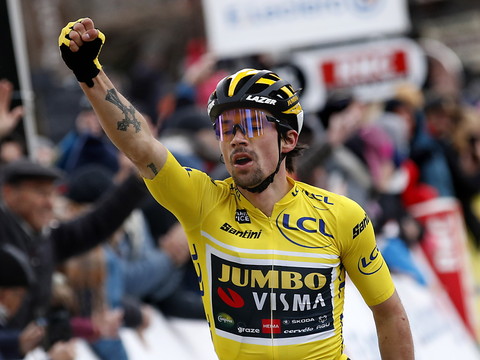 Dauphiné: Primoz Roglic et l'équipe Jumbo dominent