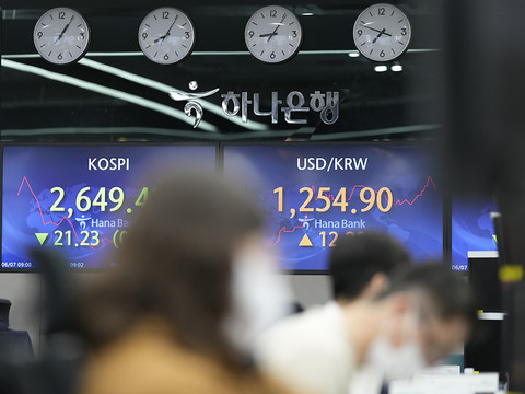 Les marchés mondiaux angoissés par les hausses de taux