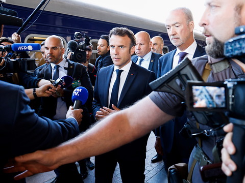 Ukraine: Macron, Scholz et Draghi en visite inédite à Kiev