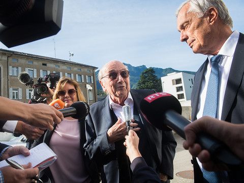 L'avocat de Sepp Blatter demande l'acquittement de son client