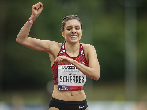 Chiara Scherrer bat le record de Suisse du 3000 m steeple