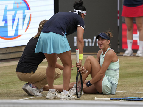Bencic contrainte à l'abandon en finale à Berlin