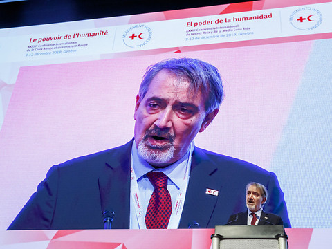 Le président de la FICR Francesco Rocca réélu pour quatre ans