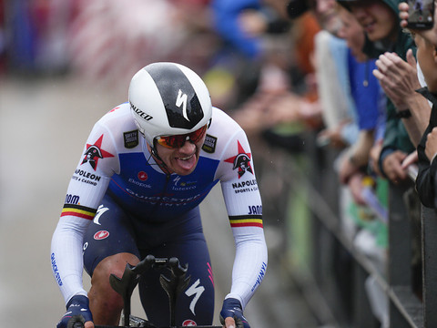 Yves Lampaert premier maillot jaune