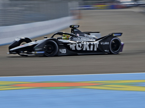 Formule E: coup double pour Mortara à Marrakech