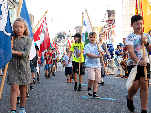 A Sempach (LU), Irène Kälin appelle à la solidarité avec l'Ukraine