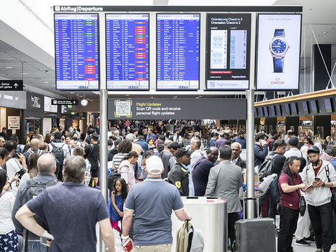 L'aéroport de Zurich prêt à gérer l'afflux de voyageurs