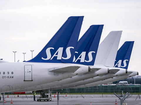 SAS: les pilotes se mettent en grève, un vol sur deux annulé