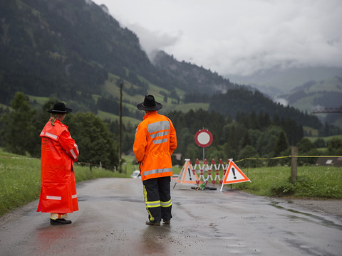 Orages: glissements de terrain et inondations en Suisse