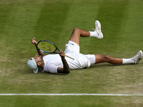 Nick Kyrgios bat Cristian Garin et jouera sa première demi-finale